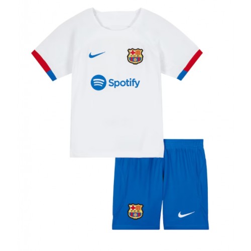Fotbalové Dres Barcelona Dětské Venkovní 2023-24 Krátký Rukáv (+ trenýrky)